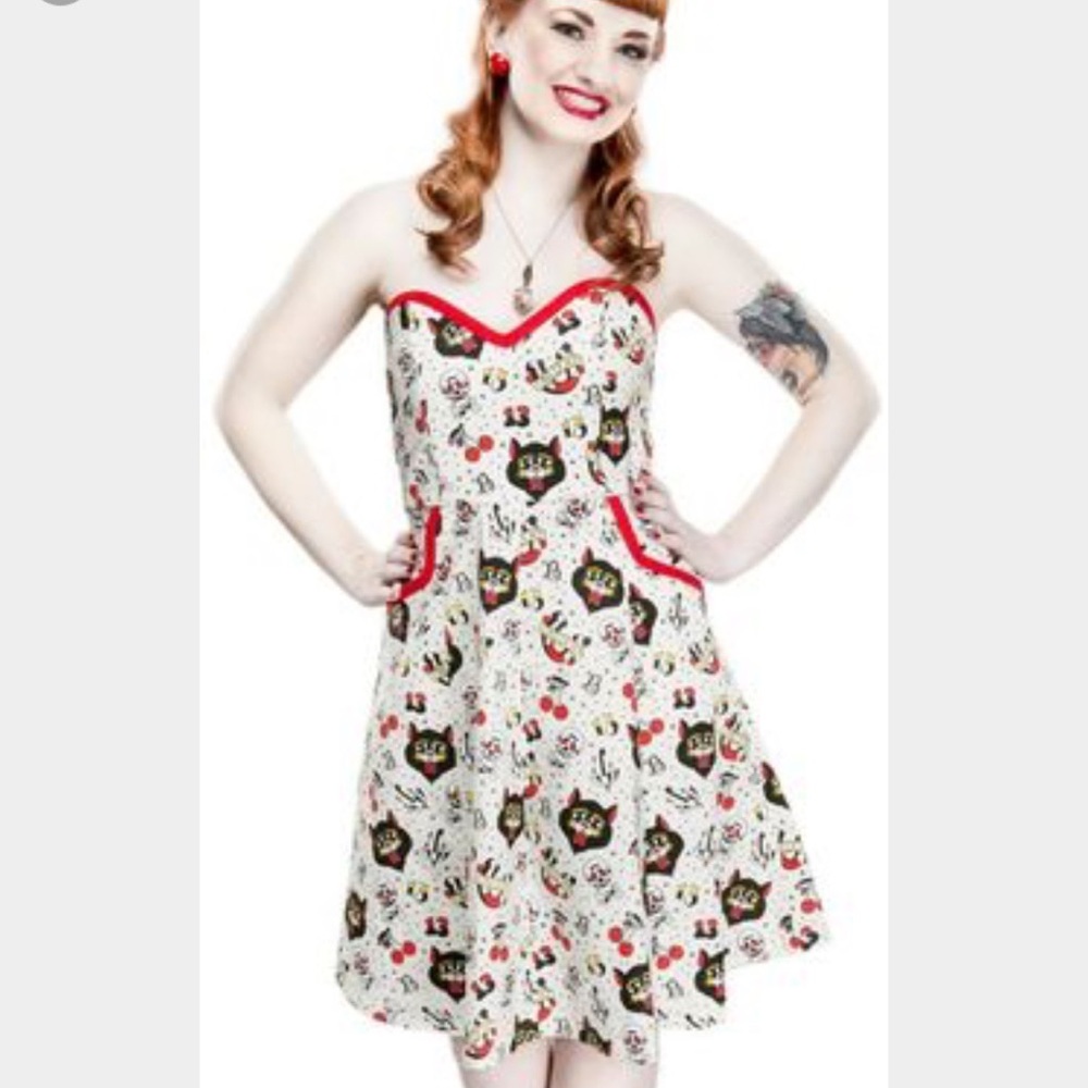 Sourpuss clothing's Jinx dress.